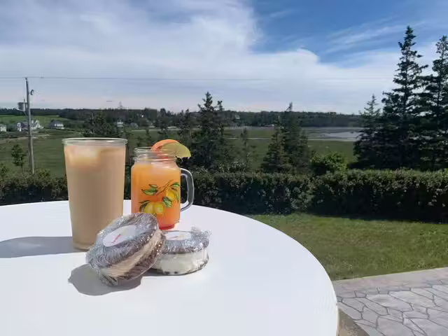 Sandwich à la crème glacée avec vue&nbsp;&nbsp;&nbsp;&copy; C.Dubé