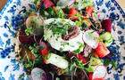 Salade betteraves et chèvre&nbsp;&nbsp;&nbsp;&copy; M-A.Turgeon