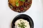 Au Petit Extra - Volaille et salade de quinoa&nbsp;&nbsp;&nbsp;&copy; Au Petit Extra