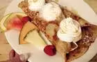 Crêpe poires et brie&nbsp;&nbsp;&nbsp;&copy; Restaurant de l'Auberge La Coulée Douce