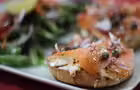 Bagel de saumon fumé&nbsp;&nbsp;&nbsp;&copy; Restaurant de l'Auberge La Coulée Douce