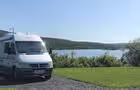 Emplacement VR et vue sur le lac&nbsp;&nbsp;&nbsp;&copy; Municipalité de Lac-au-Saumon