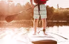 Paddle board sur le lac&nbsp;&nbsp;&nbsp;&copy; Municipalité de Lac-au-Saumon