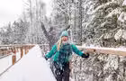 Hiver sur le Sentier des cimes&nbsp;&nbsp;&nbsp;&copy; Daniel Desmarais