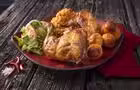 Assiette demi-poulet
