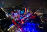 MONTRÉAL EN LUMIÈRE - 2024 - Vue arérienne&nbsp;&nbsp;&nbsp;&copy; Benoît Rousseau