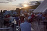 Bistro d'été de l'Espace Sophia - Terrasse coucher de soleil&nbsp;&nbsp;&nbsp;&copy; Bistro d'été de l'Espace Sophia