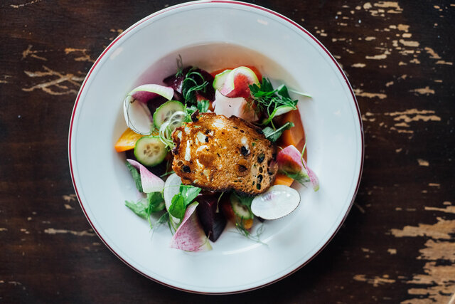 Le Bouchon par Bleu & Persillé - Salade du chef&nbsp;&nbsp;&nbsp;&copy; Two food photographers