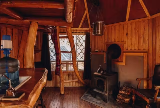 Intérieur de la Micro Maison Solstice&nbsp;&nbsp;&nbsp;&copy; On va se promener