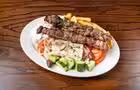 Arahova Souvlaki Saint-Viateur - Bâtonnets de porc © arahova spiro