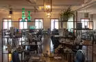 Salle à manger avec vue sur le fleuve&nbsp;&nbsp;&nbsp;&copy; Hôtel Cap-aux-Pierres