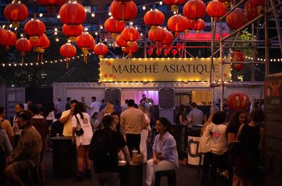 Marché de nuit asiatique de Montréal