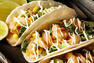 Tacos aux crevettes croustillantes