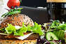 Burgers&nbsp;&nbsp;&nbsp;&copy; Microbrasserie La Flûte à Bec