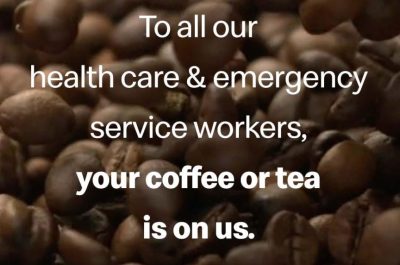 McDonald’s Canada thanks Frontline Healthcare Workers once again with Free McCafé® Coffee & Tea