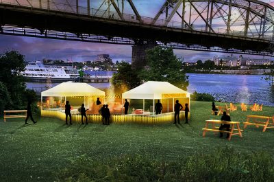 Un restaurant pop up extérieur de cuisine BBQ arrive à Gatineau pour 6 soirs seulement !